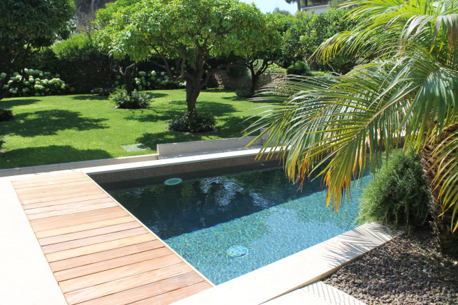 volet de piscine immerge