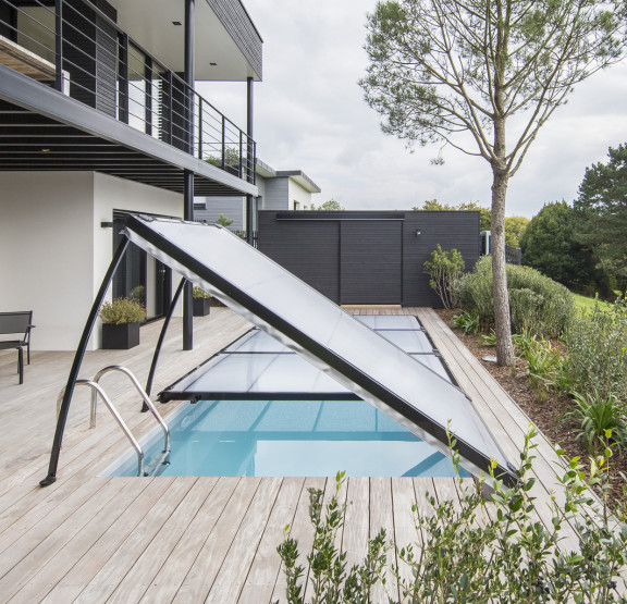 gamme abri de piscine plats