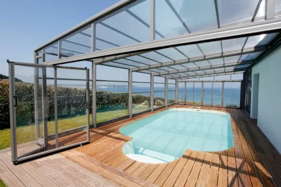 véranda de piscine