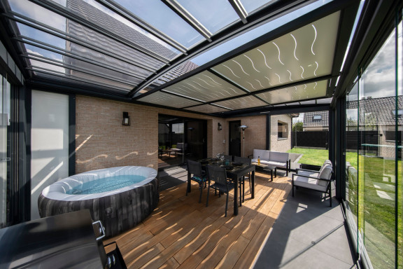 PERGOLA TOITURE OUVRANTE