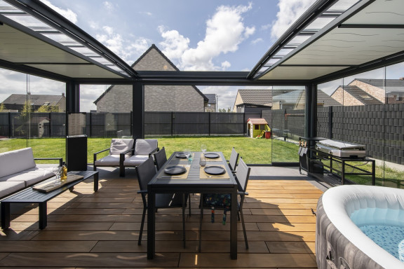 Pergola toiture ouvrante