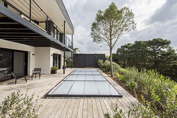 Abri plat
