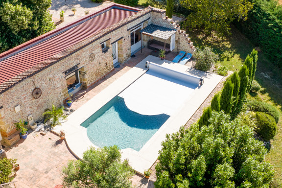 Volet de piscine hors sol