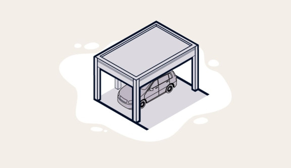 Carport voiture