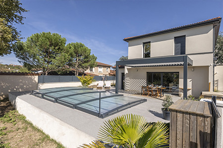 Abri télescopique_Réalisation client