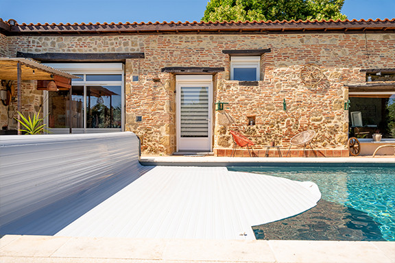 Volet de piscine