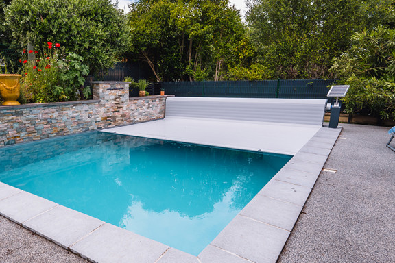 Volet de piscine