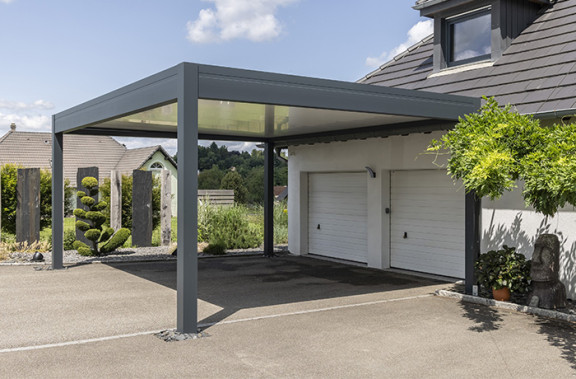 Installation d'un carport Allure
