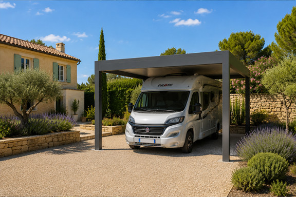Carport camping-car