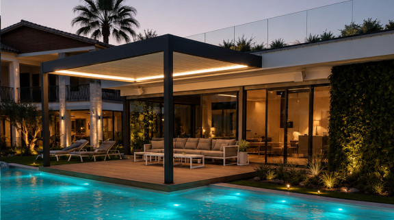 Led pergola