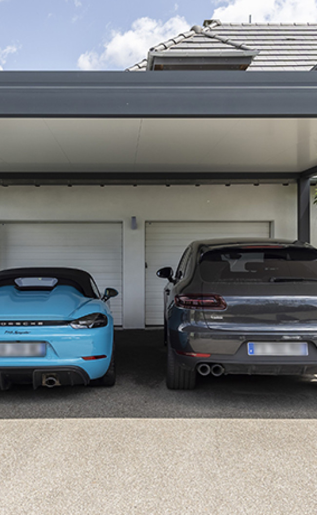 Installation d'un carport Allure