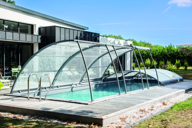 abri de piscine amovible
