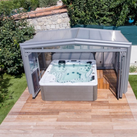 Abri SPA abri fixe_ Carré