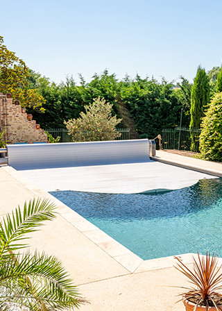 Volet de piscine hors sol